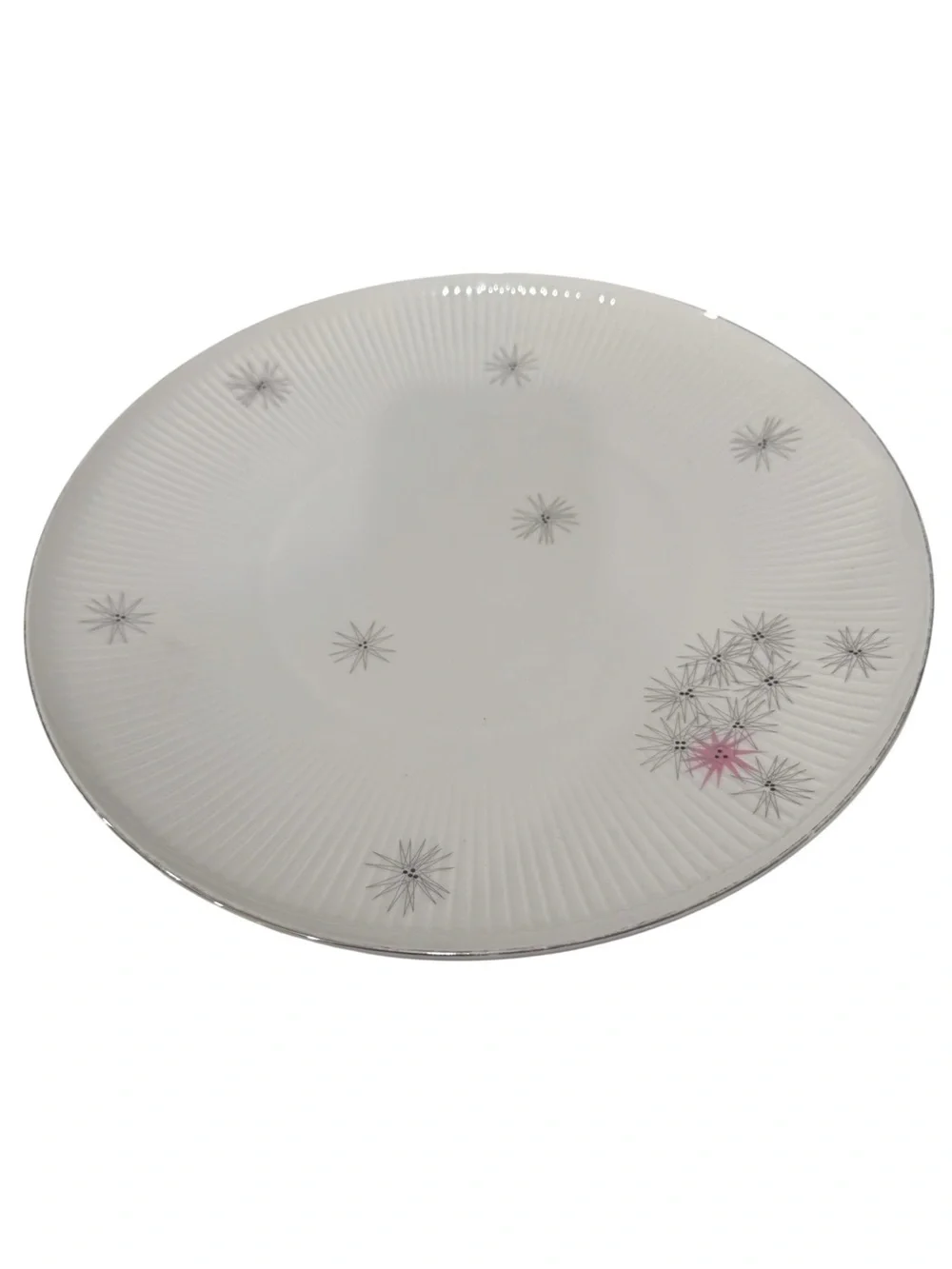 Thomas Germany Rosenthal Porcelain MCM Atomic Starburst Platter 7529 Design